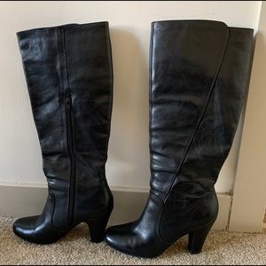 Black Leather Boots